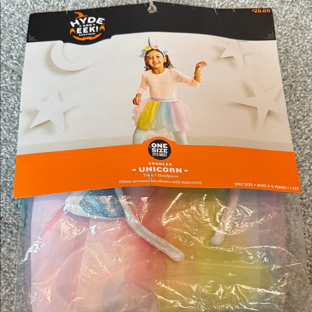 Hyde & EEK! Unicorn Costume for Kids - Multicolor